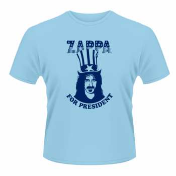 Merch Frank Zappa: Maglietta Zappa For President (blue)