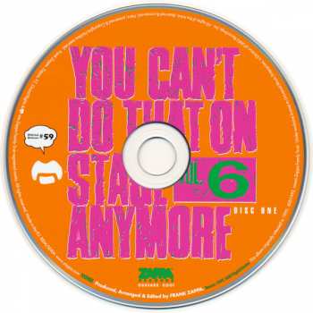 2CD Frank Zappa: You Can't Do That On Stage Anymore Vol. 6