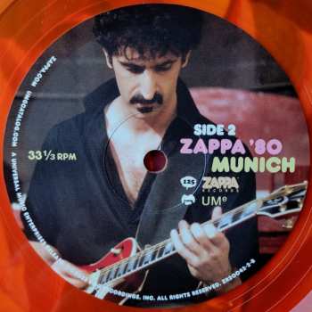 3LP Frank Zappa: Zappa '80 Munich CLR | LTD