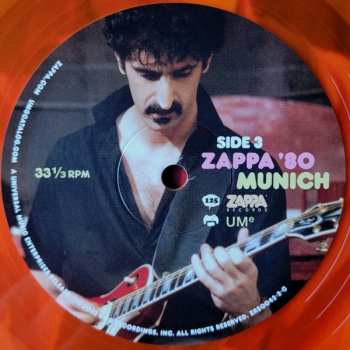 3LP Frank Zappa: Zappa '80 Munich CLR | LTD