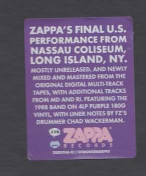 4LP/Set di cofanetti Frank Zappa: Zappa '88: The Last U.S. Show CLR | LTD