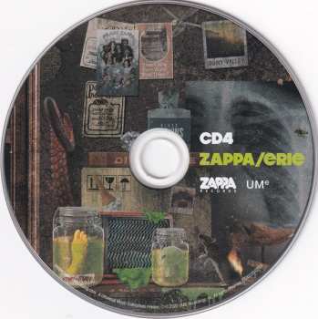6CD/Set di cofanetti Frank Zappa: Zappa/Erie LTD