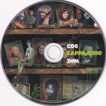 6CD/Set di cofanetti Frank Zappa: Zappa/Erie LTD