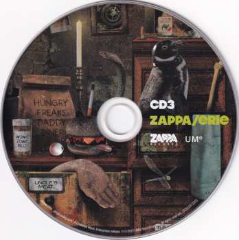 6CD/Set di cofanetti Frank Zappa: Zappa/Erie LTD