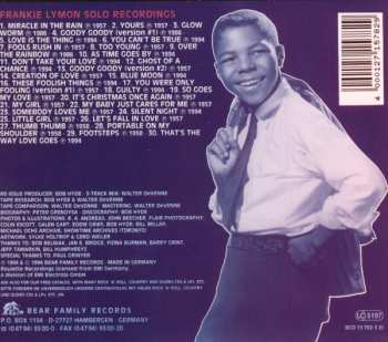 5CD/Set di cofanetti Frankie Lymon & The Teenagers: Complete Recordings