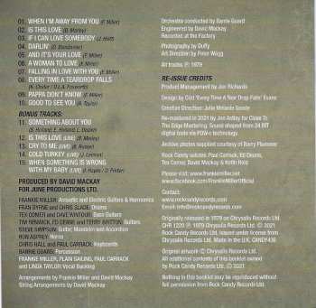 CD Frankie Miller: Falling In Love