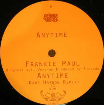 Album Frankie Paul: Anytime