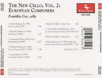 CD Michael Finnissy: The New Cello, Vol. 2: European Composers