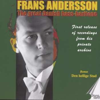 Album Frans Andersson: The Great Danish Bass-Baritone