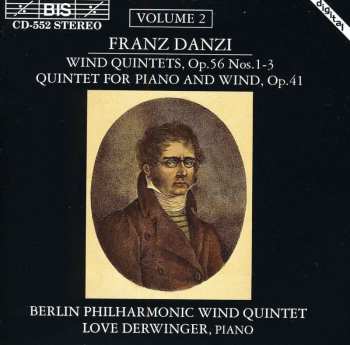CD Franz Danzi: Bläserquintette Op.56 Nr.1-3