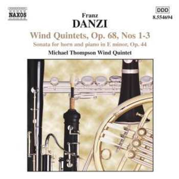 CD Franz Danzi: Wind Quintets, Op. 68 / Sonata For Horn And Piano In E Minor, Op. 44