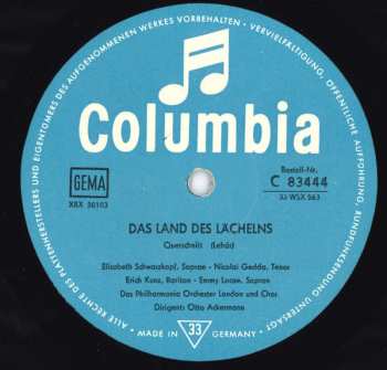 LP Elisabeth Schwarzkopf: Die Lustige Witwe / Das Land Des Lächelns (Querschnitte)