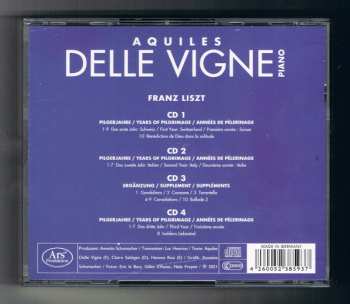 4CD Franz Liszt: Années De Pèlerinage