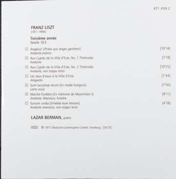 3CD/Set di cofanetti Franz Liszt: Années De Pèlerinage - Complete Recording