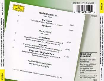 CD Bedřich Smetana: Les Préludes · Mazeppa · Ungarische Rhapsodie No. 4 · Vyšehrad · Die Moldau