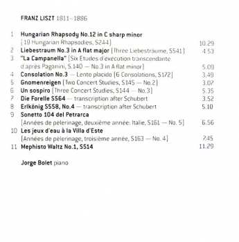 CD Franz Liszt: Liebestraum And Other Piano Works