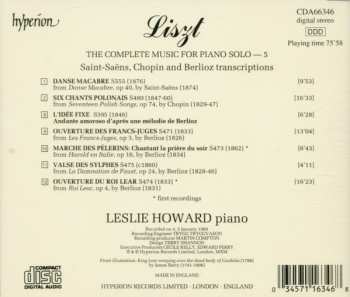 CD Frédéric Chopin: Liszt Transcriptions