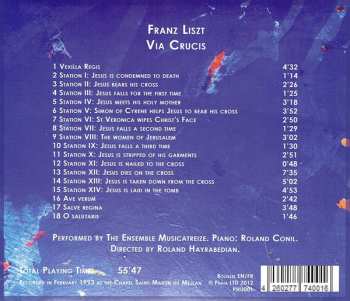 CD Franz Liszt: Via Crucis - Ave Verum - Salve Regina - O Salutaris