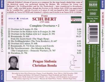 CD Franz Schubert: Complete Overtures • 2