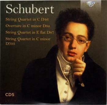 7CD/Set di cofanetti Franz Schubert: Complete String Quartets