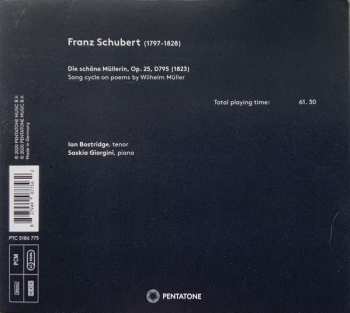 CD Franz Schubert: Die Schöne Müllerin DIGI