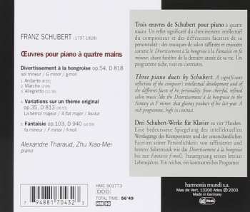 CD Franz Schubert: Divertissement à la Hongroise