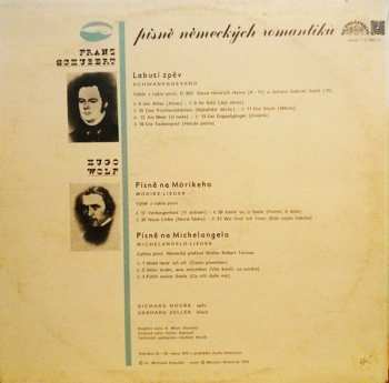 LP Franz Schubert, Hugo Wolf: Písně německých romantiků
