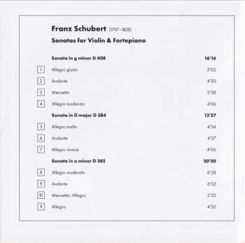 CD Franz Schubert: Complete Violin Sonatas