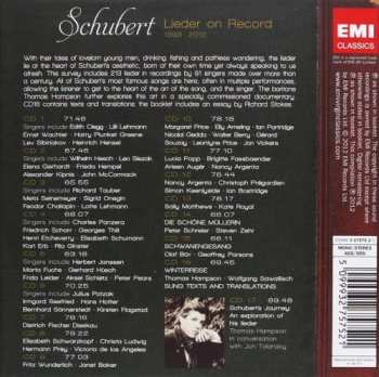 17CD/Set di cofanetti Franz Schubert: Schubert - Lieder On Record 1898-2012