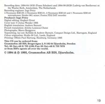 CD Ludwig van Beethoven: Der Tod Und Das Mädchen / String Quartet In F Minor, Op. 95