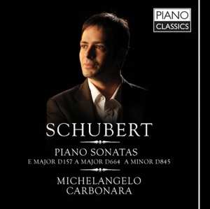 CD Franz Schubert: Piano Sonatas (E Major D157 A Major D664 A Minor D845)