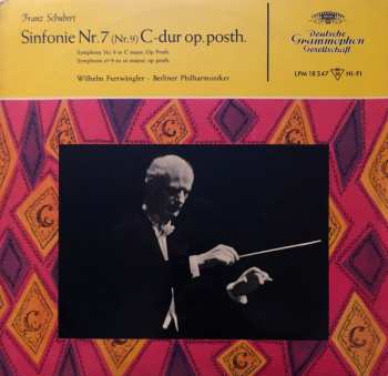 LP Berliner Philharmoniker: Sinfonie Nr. 7 C-Dur Op. Posth.
