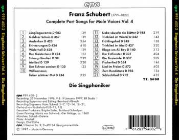 5CD/Set di cofanetti Franz Schubert: Singphonic Schubert (Complete Edition )