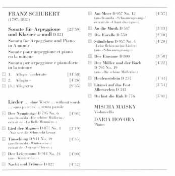 CD Franz Schubert: Songs Without Words