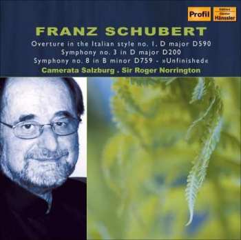 CD Franz Schubert: Symphonien Nr.3 & 8