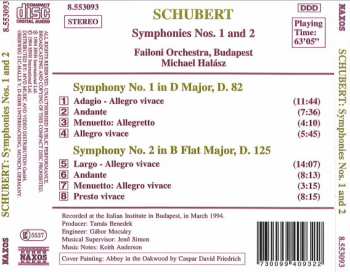 CD Franz Schubert: Symphonies Nos. 1 And 2