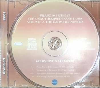 CD Franz Schubert: The Unauthorised Piano Duos, Vol. 2 / The Gahy Friendship