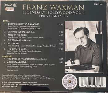 CD Franz Waxman: Franz Waxman: Legendary Hollywood, Vol. 4 - Epics, Fantasies