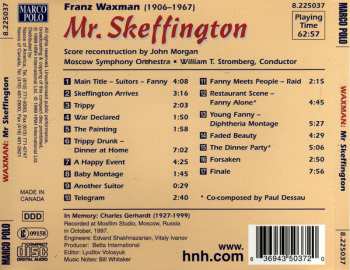 CD Franz Waxman: Mr. Skeffington
