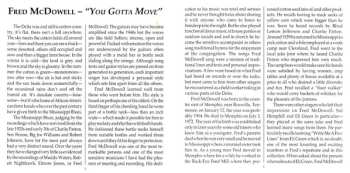 CD Fred McDowell: You Gotta Move