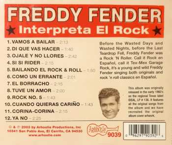 CD Freddy Fender: Interpreta El Rock!
