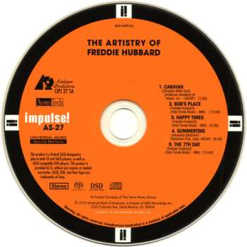 SACD Freddie Hubbard: The Artistry Of Freddie Hubbard
