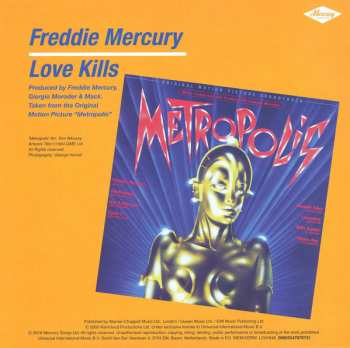 13SP/Set di cofanetti Freddie Mercury: Messenger Of The Gods (The Singles) LTD | CLR