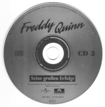 3CD/Set di cofanetti Freddy Quinn: Seine Großen Erfolge