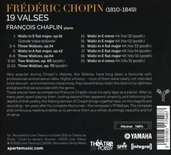 CD Frédéric Chopin: 19 Valses