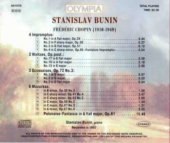 CD Frédéric Chopin: Chopin: 4 Impromptus, 3 Waltzes, 3 Ecossaises & 6 Mazurkas