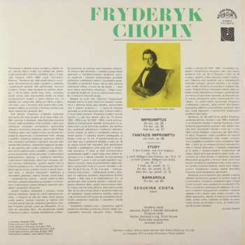 LP Frédéric Chopin: Impromptus / Etudy Z Op. 10, 25 A Posth. / Barkarola Op. 60