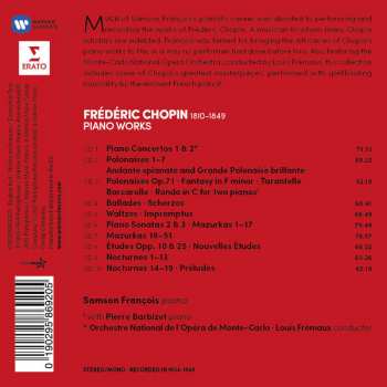 10CD/Set di cofanetti Frédéric Chopin: Piano Works