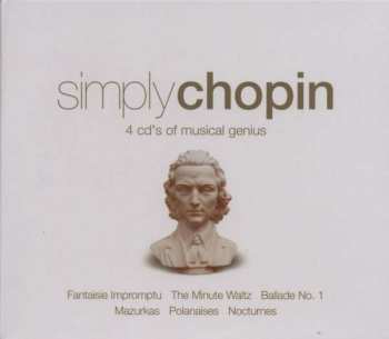 4CD/Set di cofanetti Frédéric Chopin: Simply Chopin
