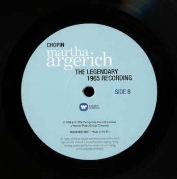 LP Frédéric Chopin: The Legendary 1965 Recording